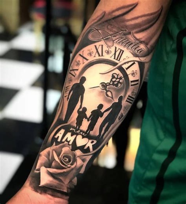 Tatuajes En El Brazo De Familia